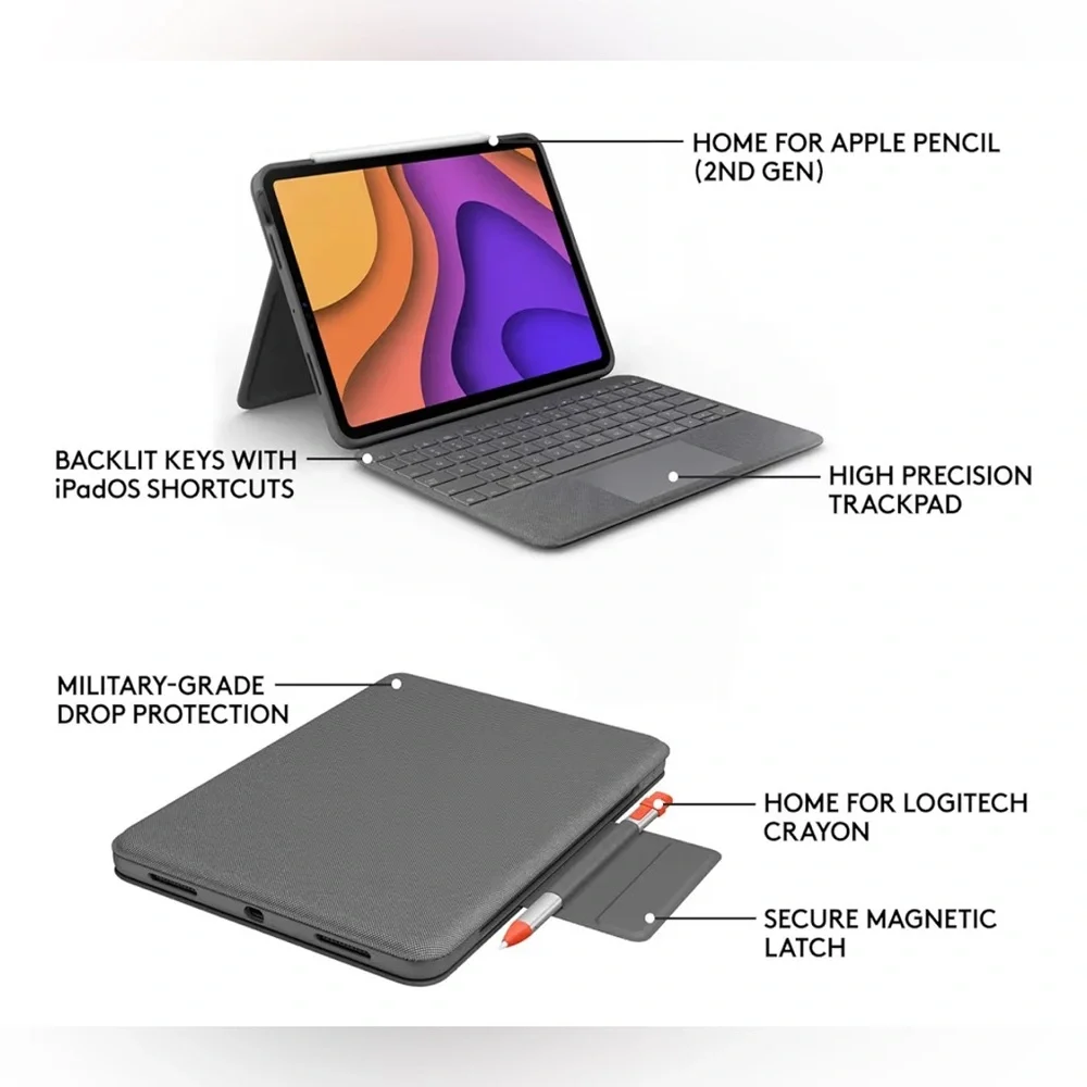 Folio Touch iPad Keyboard Case